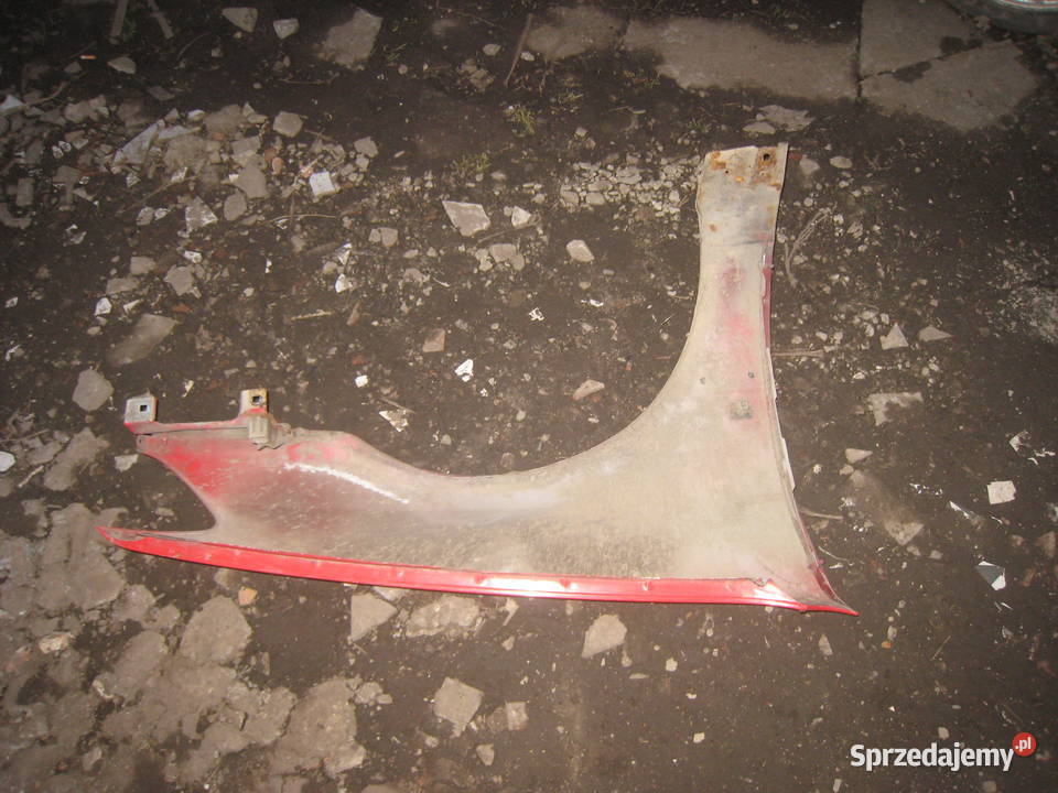 Błotnik przedni lewy Peugeot 306 9301 czerwony Kraków