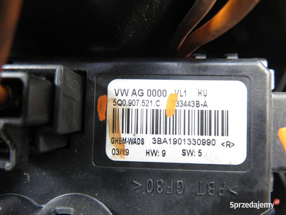 DMUCHAWA VW GOLF VII Variant BA5 BV5 5Q1819021H