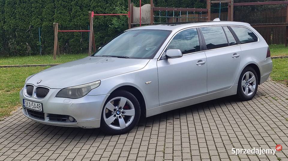 BMW E61 25D Manualna skrzynia Rok produkcji 2004 Motoryzacja lubelskie Lubartów