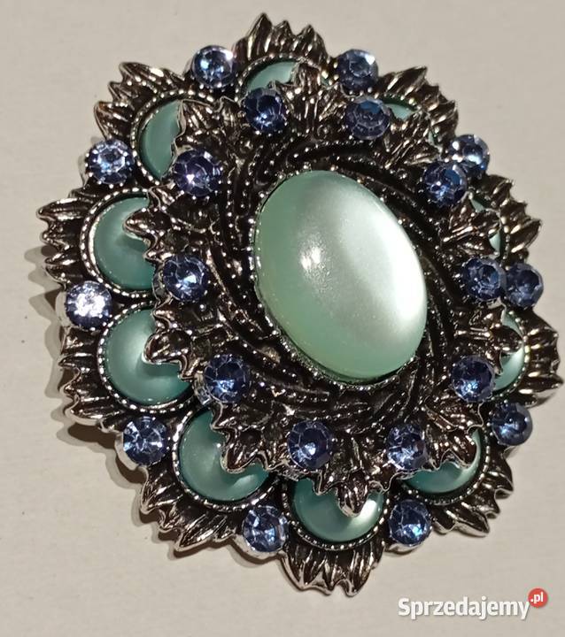 Efektowna Broszka w stylu Vintage Gdańsk