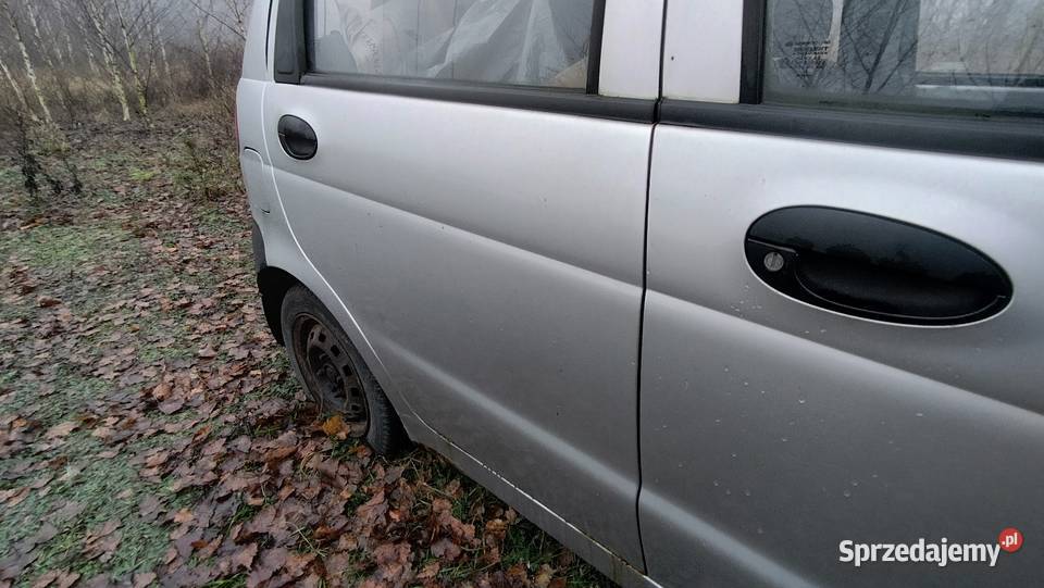 Tylne prawe drzwi Daewoo Matiz Bydgoszcz sprzedam