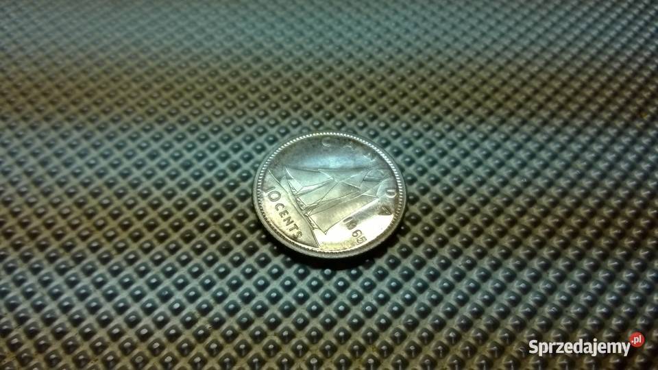 MONETA Kanada 10 centów 1965 Warszawa