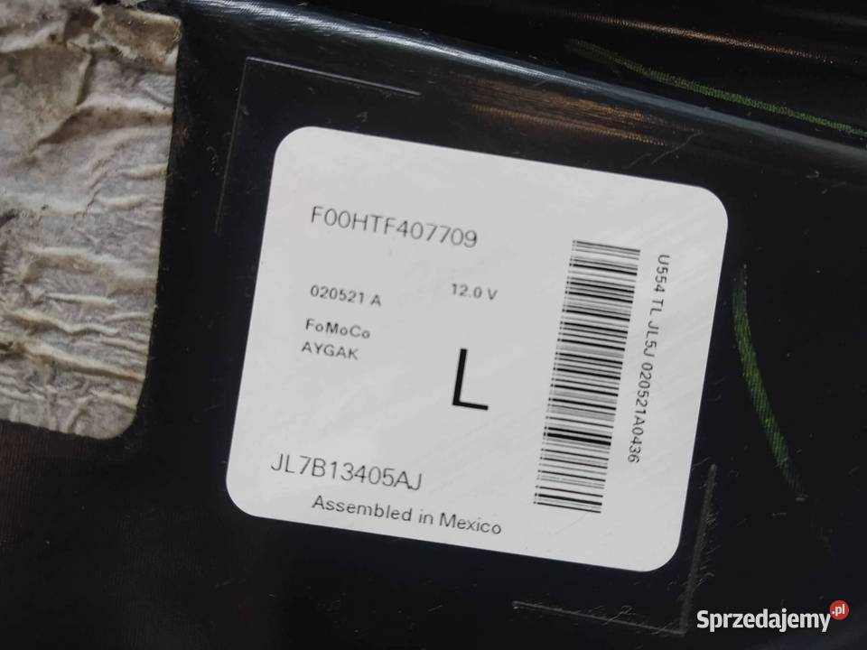 LAMPA TYŁ LEWA EUROPA USZKODZONA JL7B13405AJ Części samochodowe