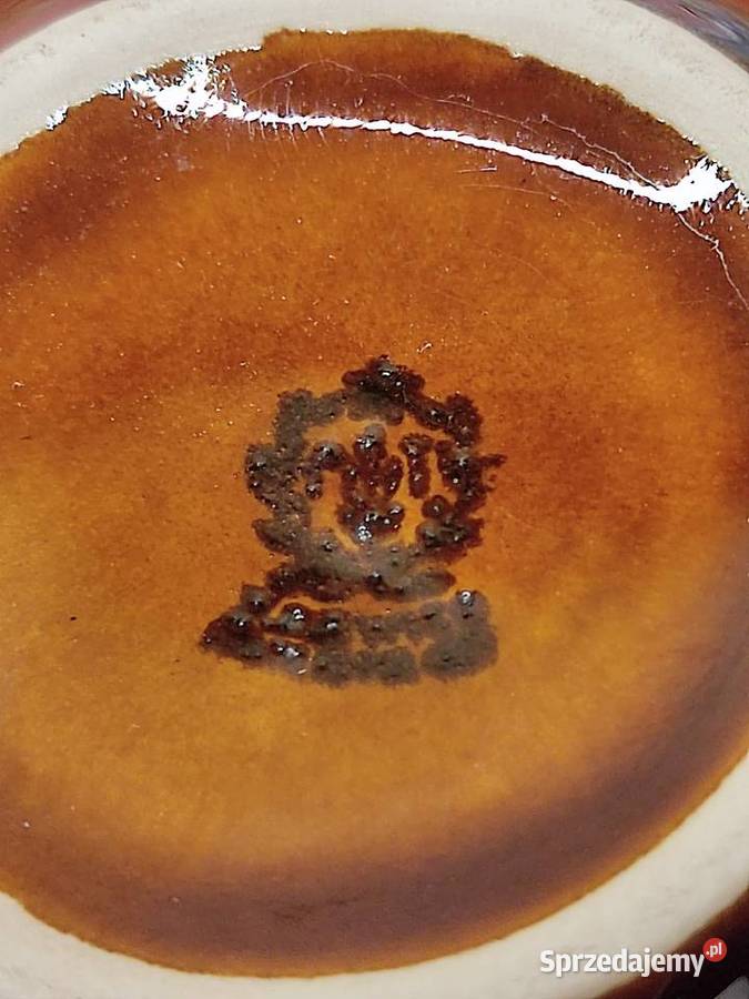 Filiżanka porcelit brązowa Tułowice