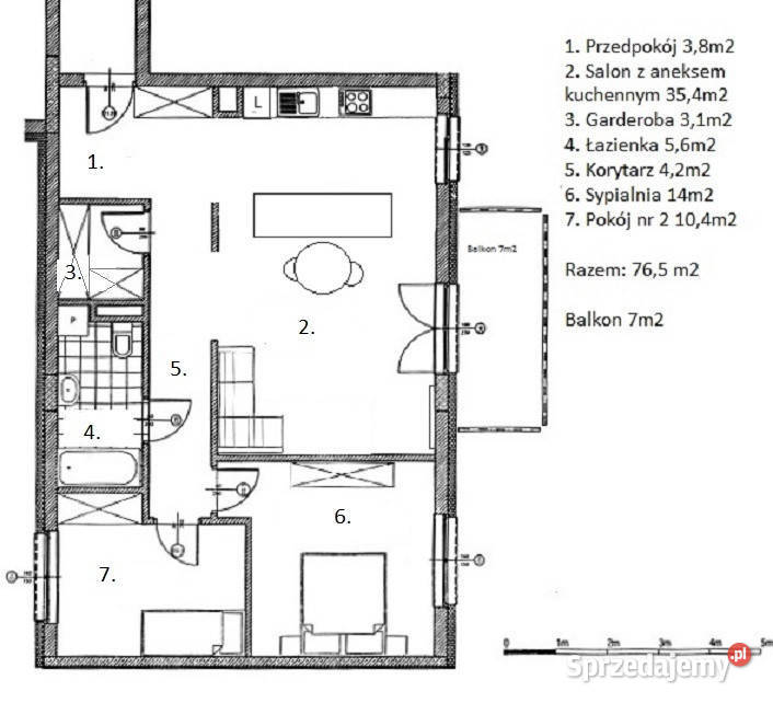 3 pokoje wysoki standard pełne wyposażenie i Warszawa