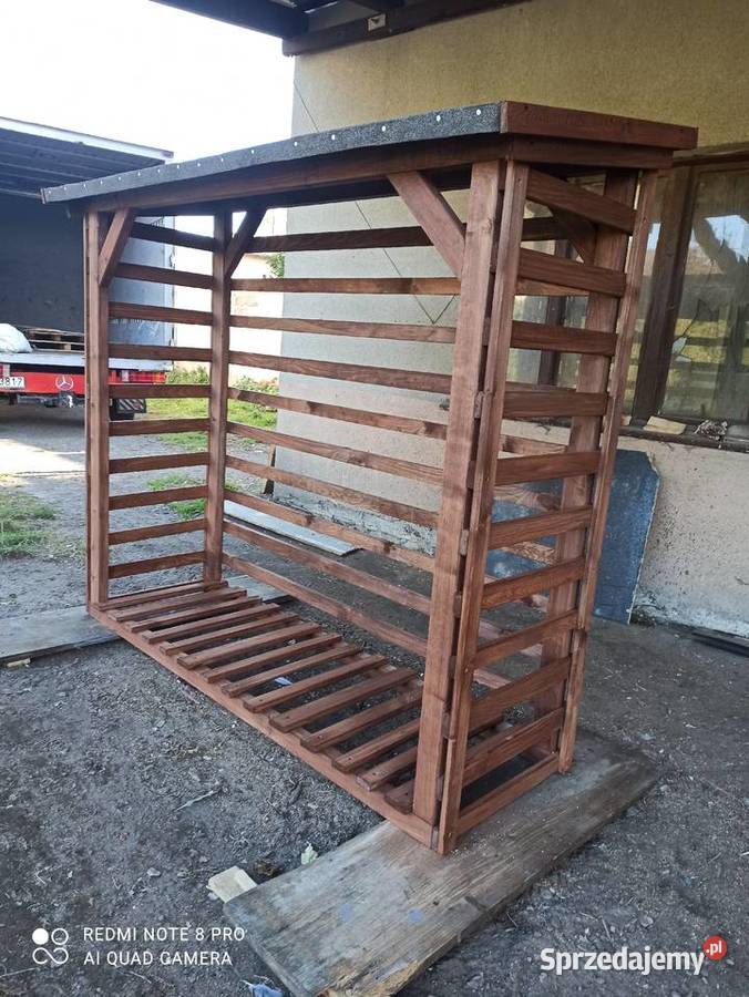 drewutnia składzik na drewno śląskie Woźniki