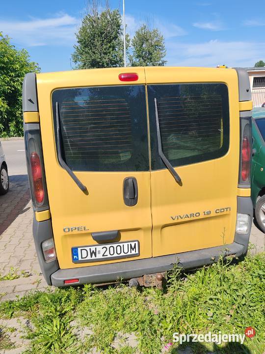 Opel vivaro doinwestowany dolnośląskie Świdnica Polska