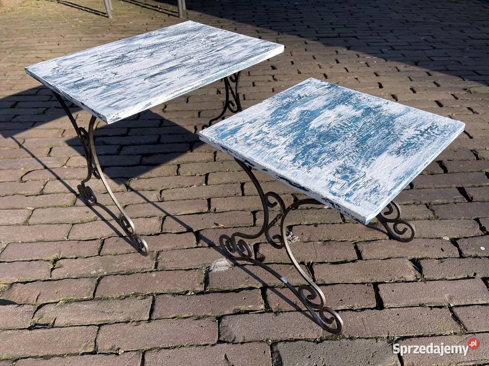 Stolik stołek pod kwiaty półka podstawka Bystrzyca Kłodzka