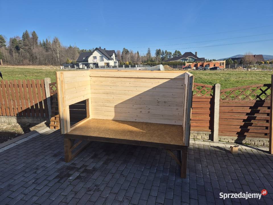 Kurnik kur z wolierą Dla ptaków