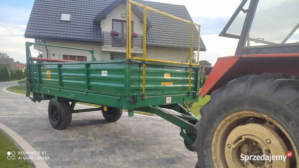 Rozrzutnik jednoosiowy 25 tony N2501 stan nieuszkodzony Bełżyce sprzedam
