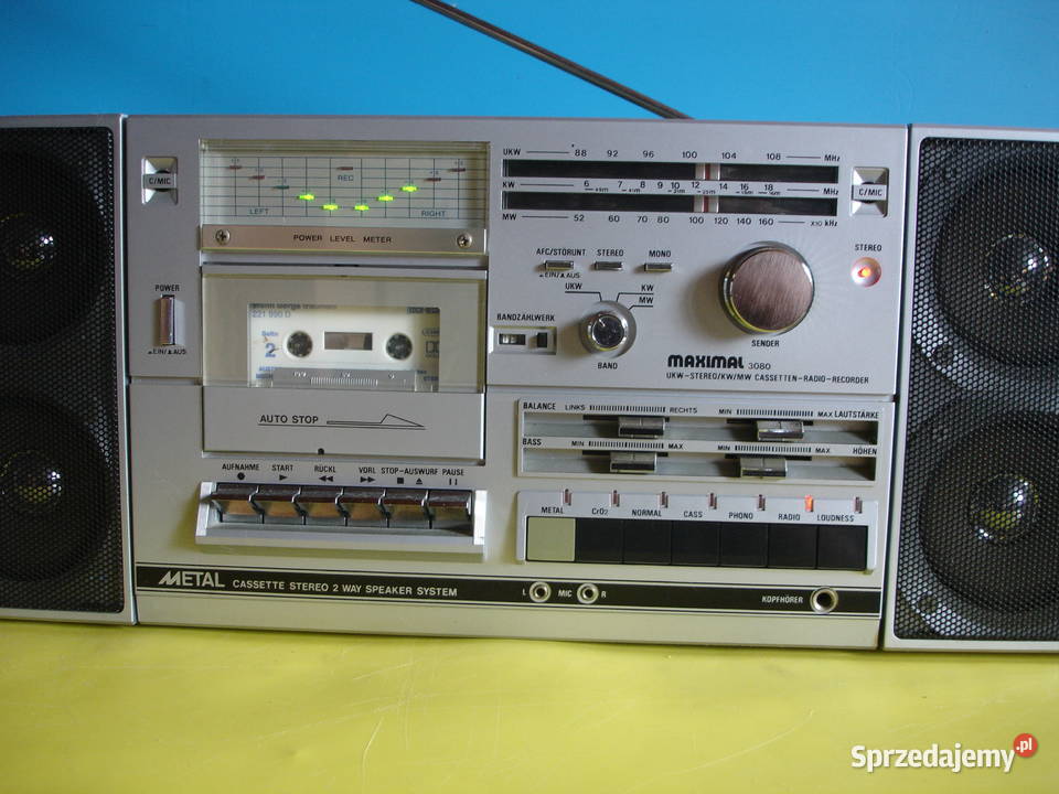 Radiomagnetofon MAXIMAL 3080