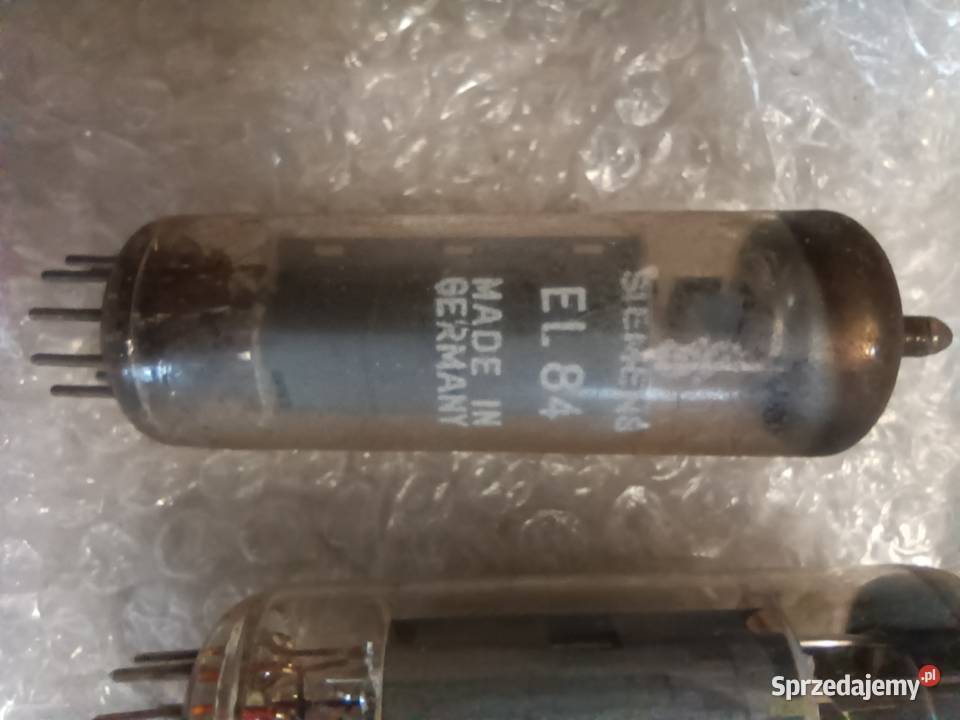 Lampy elektronowe EL 84 Telefunken i inne Płock