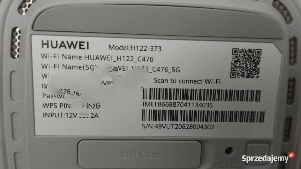 Ruter Huawei 5G Cpe Pro 2 Warszawa sprzedam