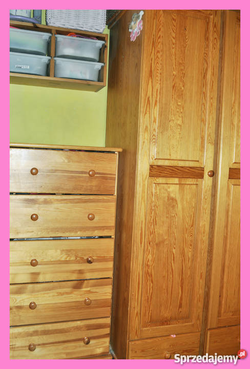Meble drewniane Sosna lita sosnowe szafy 2 Bydgoszcz