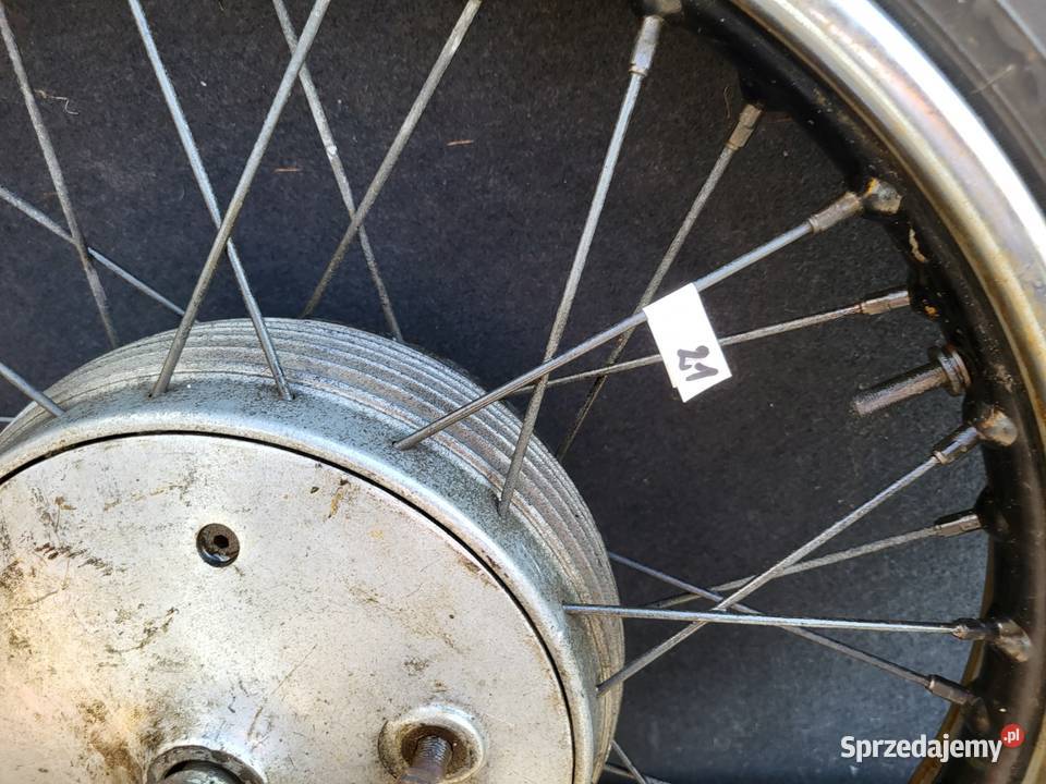KOŁO PRZÓD ARIEL BSA TRIUMPH ADLER AJS ARDIE Rybnik
