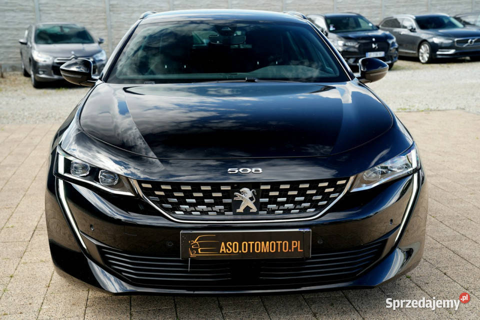Peugeot 508 GT focal SKORA hak FUL LED kamery opolskie Otmuchów