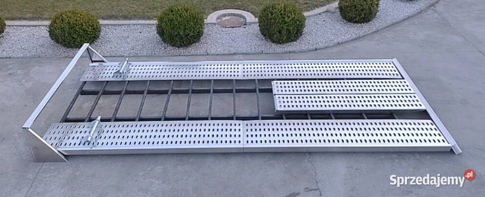Platforma stalowa 500x200 Najazd Laweta Lubanie