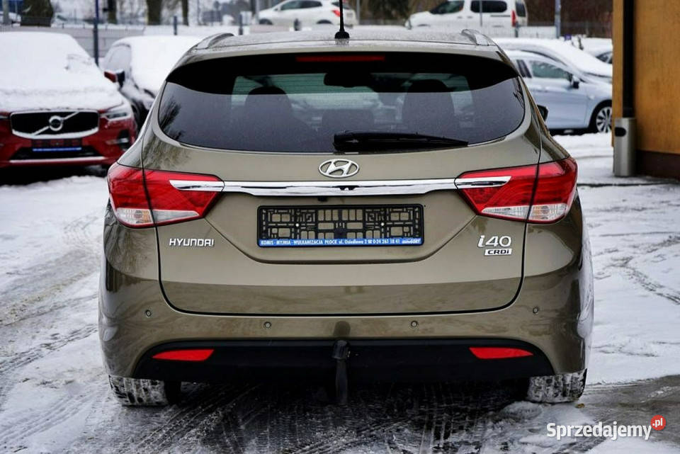 Hyundai i40 17CRDI NAVI automat kamera skóra diesel mazowieckie Płock