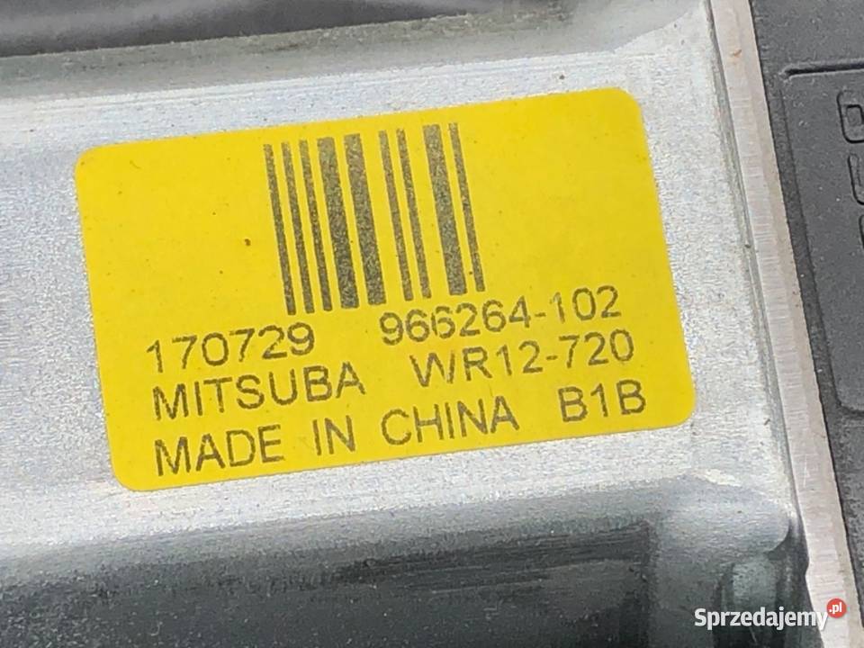 PODNOŚNIK SZYBY LEWY TYŁ VOLVO V60 I 30784312