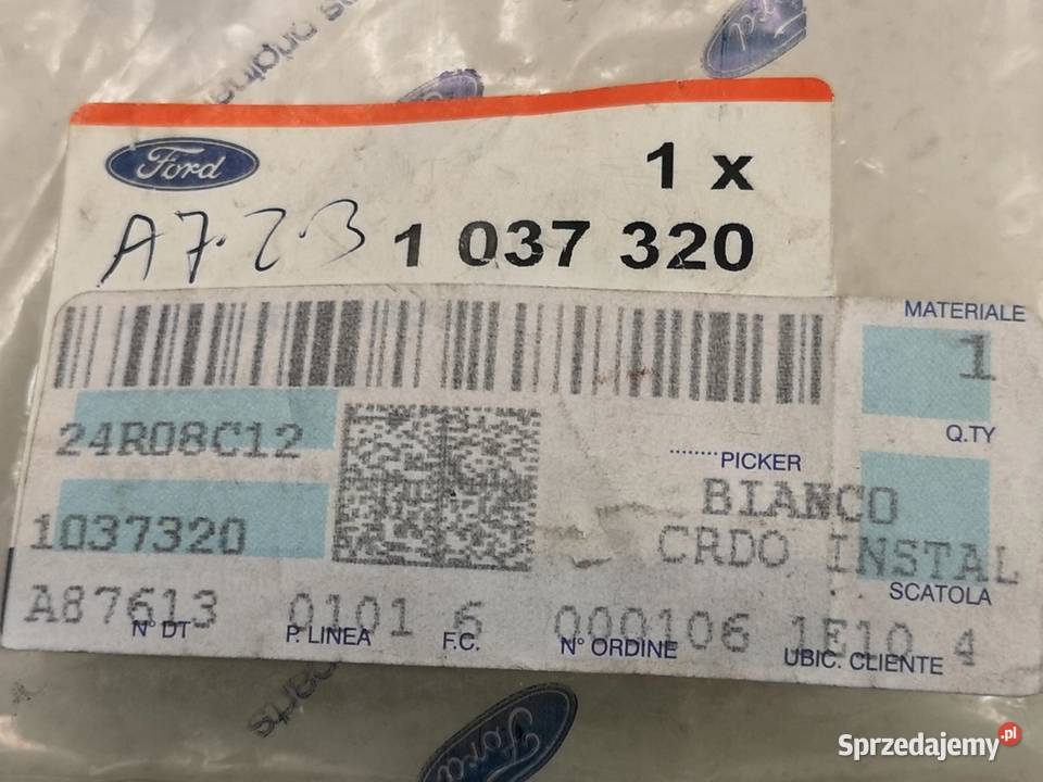 MASKOWNICA RADIA FORD C 2007 NOWA ORYGINALNA Ramiona wycieraczek