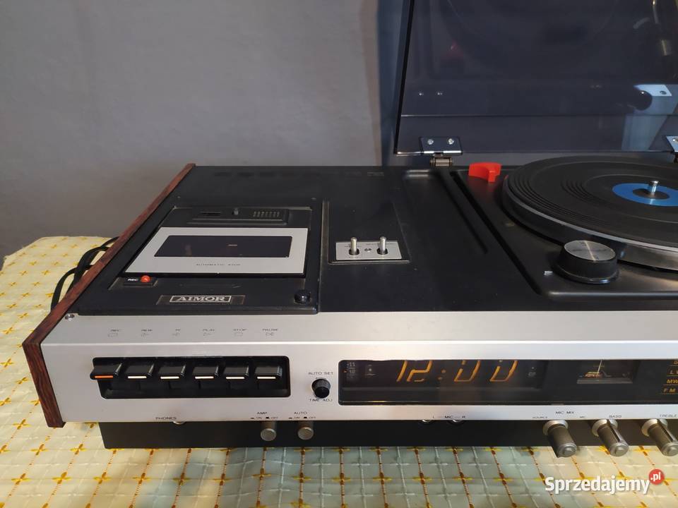 Gramofon magnetofon tuner wzmacniacz Aimor
