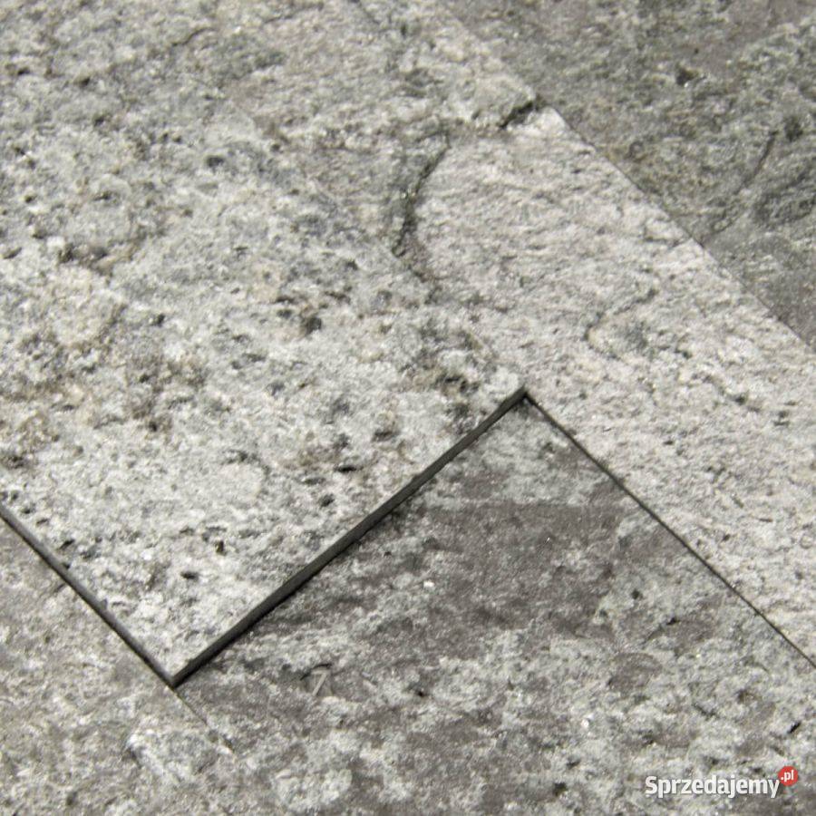 Panel ścienny Quick Stone 3D Silver Grey łódzkie Łódź