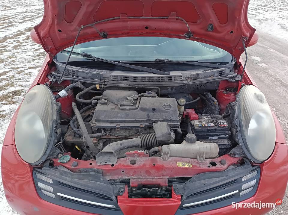 Nissan Micra 2005 klima abs elektryczne szyby 1240cm3 Micra Chomęcice