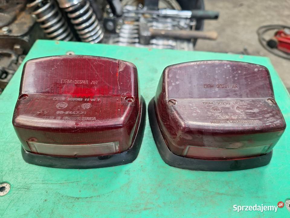 Lampa tył Cezet CZ 350 łódzkie Zduńska Wola
