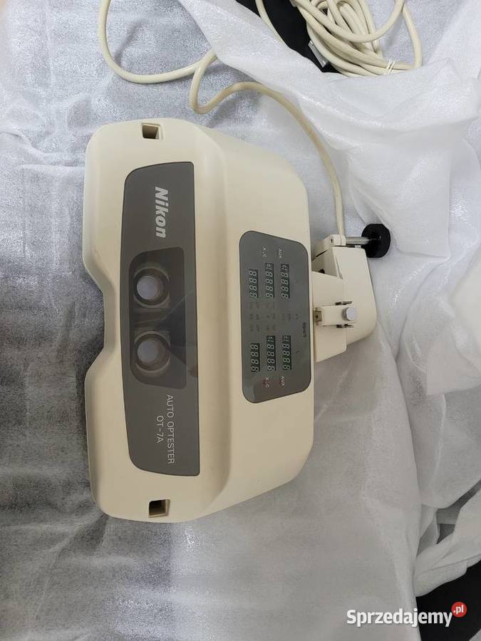 Autorefraktometr automatyczny Nikon ze stacją łódzkie Zgierz