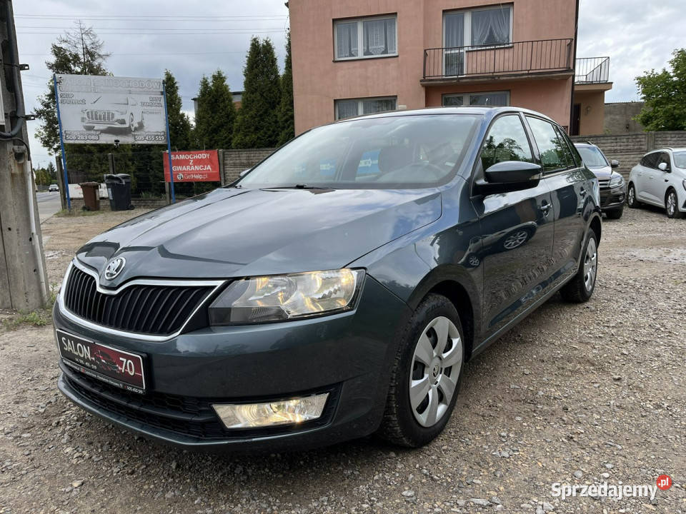 koda RAPID 14 1wł Oryginal Lakier CLimatronic KS isofix Częstochowa sprzedam