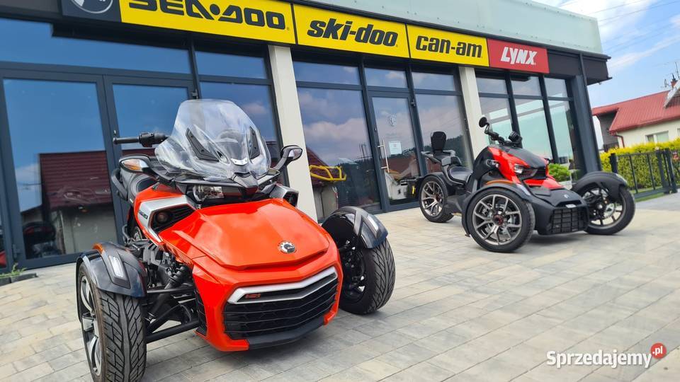 używany BRP Can am Spyder F3 2015r przebieg 3185 Chełmiec
