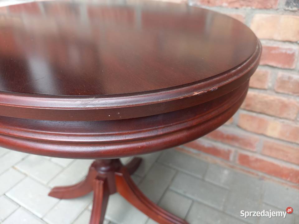 Stolik kawowy owalny stylowy 601 Meble Gawroniec