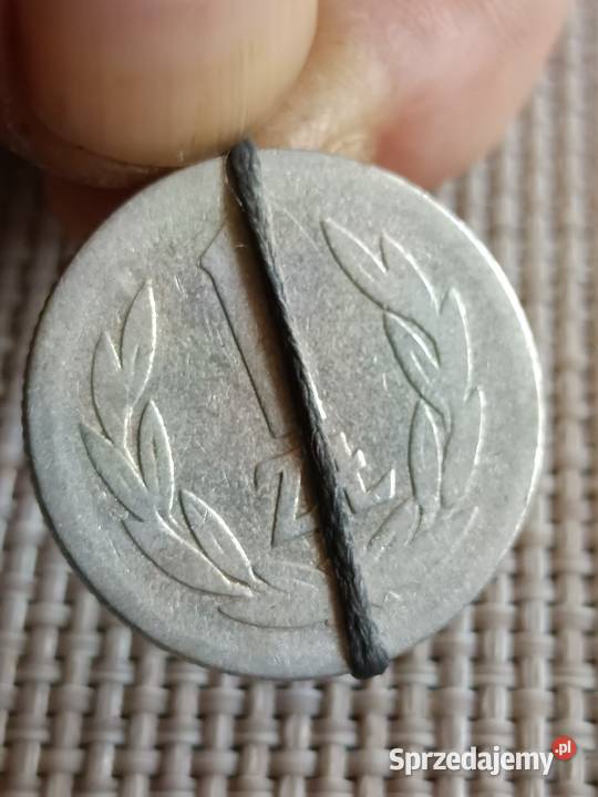 1 zloty 1957 sprzedam lekka skretka Chełm
