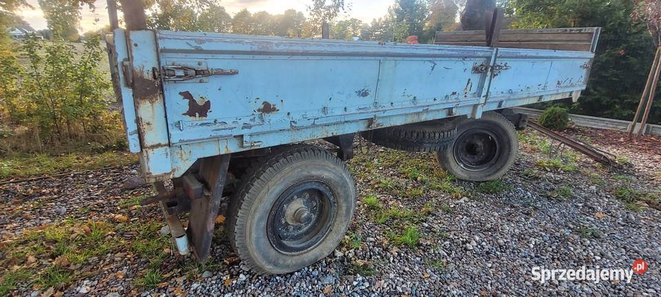 Przyczepa hw60 wielkopolskie Huta Szklana