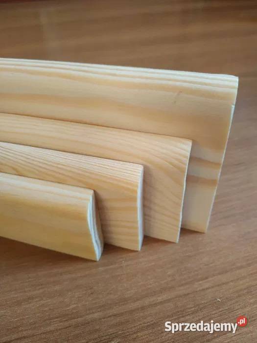 Listwa wykończeniowa drewniana cokół sosna 10x40 Narew sprzedam