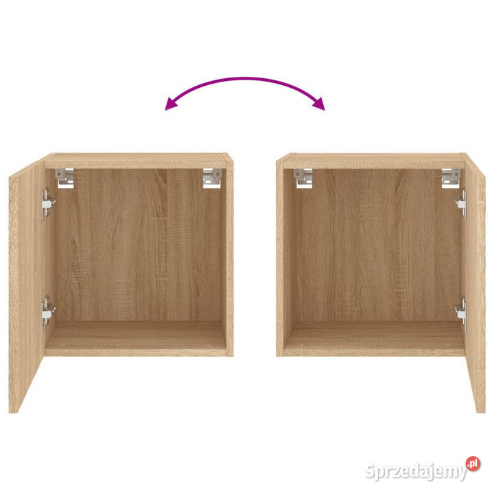 Szafki ścienne TV 2 dąb sonoma 405x30x40 Warszawa