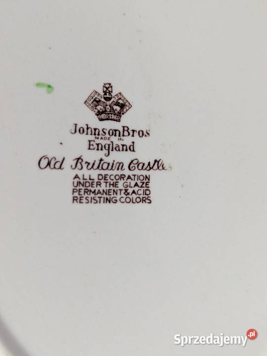 Talerz Vintage Johnson BrosOld Britain świętokrzyskie Kielce