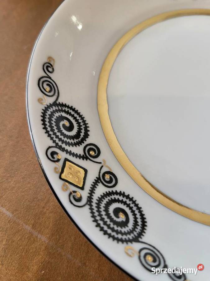 Porcelana łotewska RPR zestaw do espresso 6 osób Szczecin