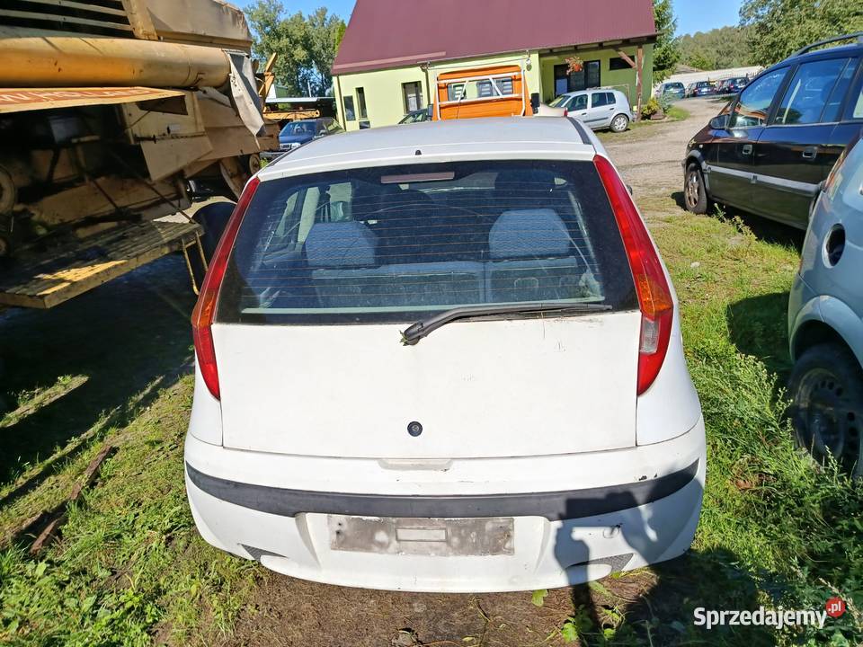 Fiat Punto 19 JTD 73 kW 2000 r dawca części Szklarka Myślniewska