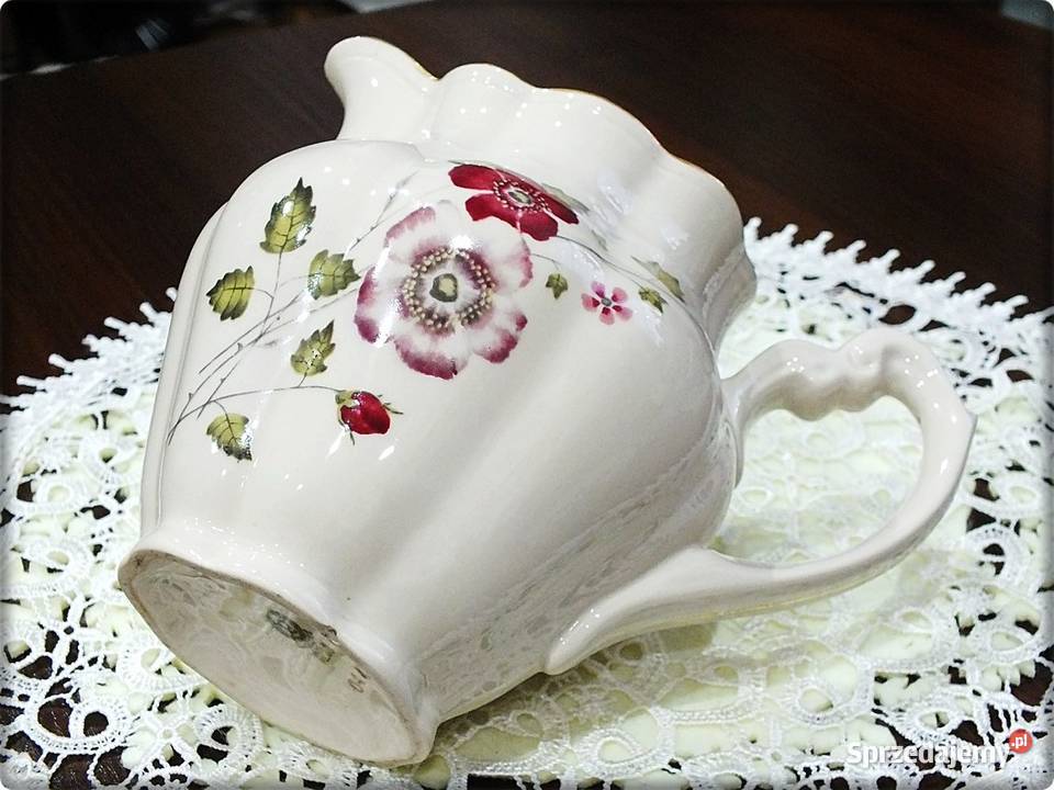 Dzbanek Chodzież Porcelit sygnowany Mlecznik lubuskie Żary