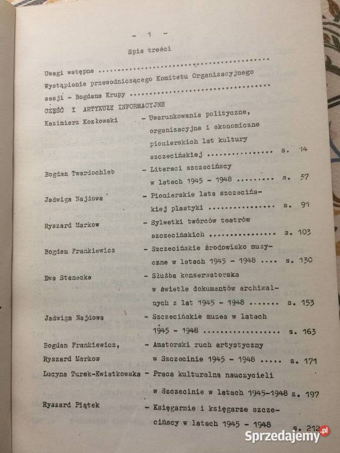 3479 Pionierskie Lata Kultury Szczecińskiej zachodniopomorskie Szczecin