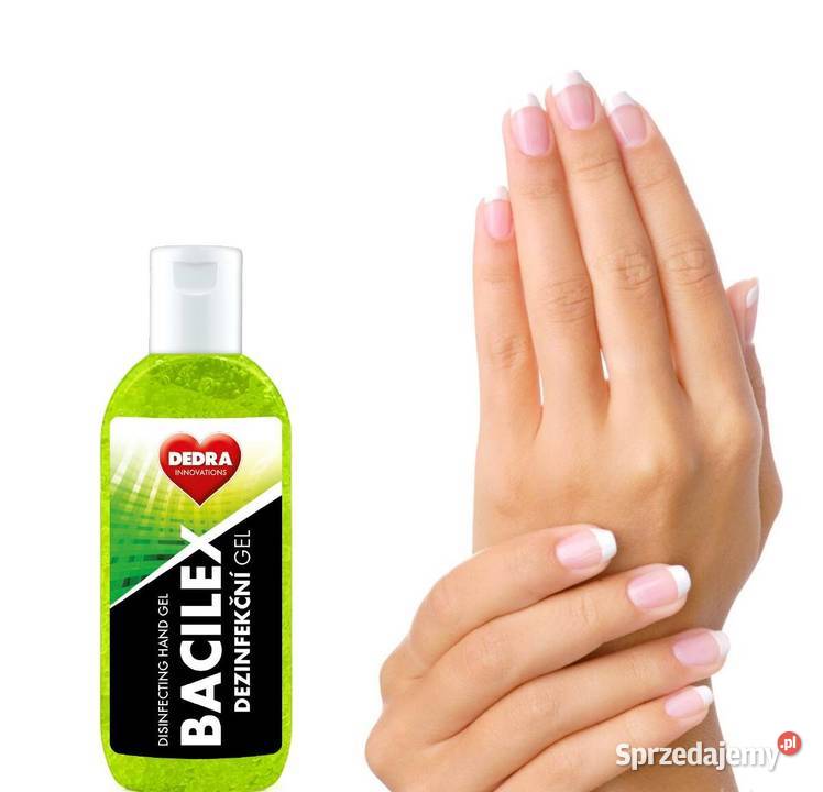 Dezynfekcyjny żel do rąk 70 alkoholu BACILEX Warszawa