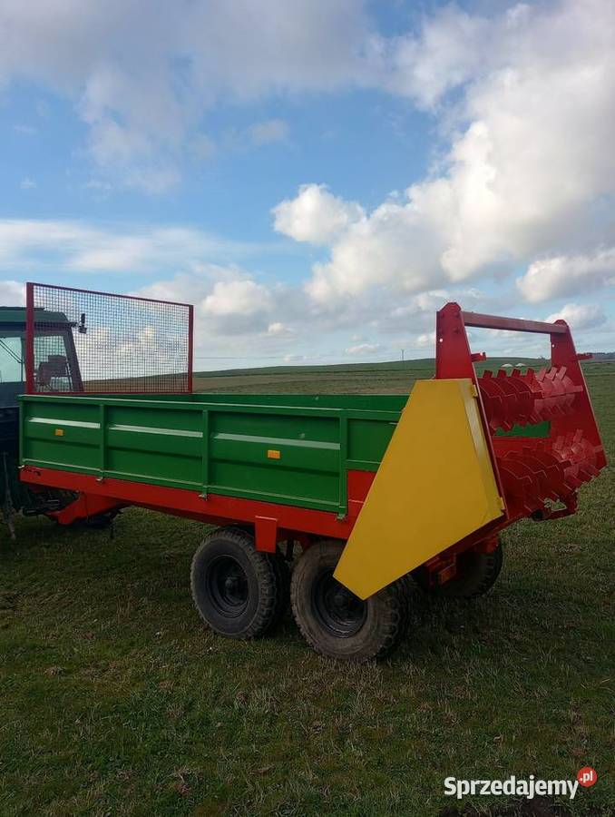 Rozrzutnik obornika tandem 6t Nawożenie Lubawa