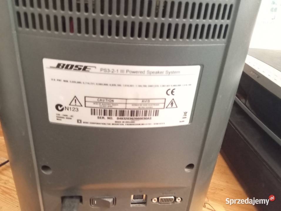 bose 3 2 1 powered speaker system mazowieckie Skruda