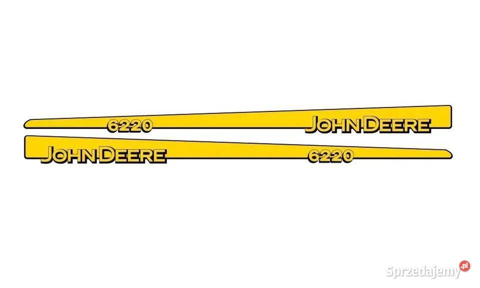 Naklejki oklejenie naklejka JOHN DEERE 6220 Janików