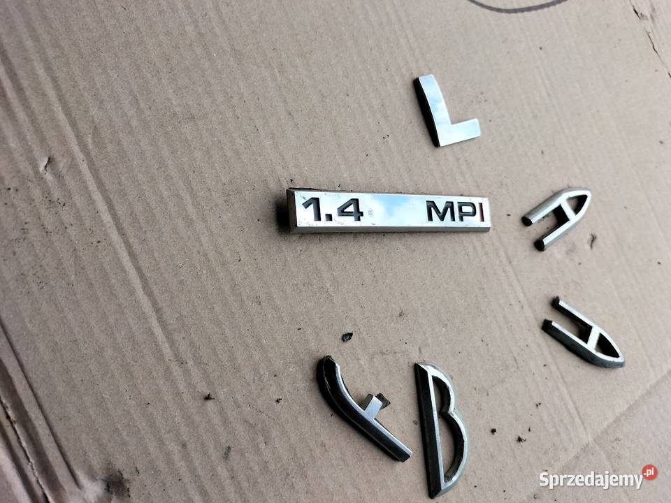 SKODA fabia 1 mk1 14MPI NAPIS ZNACZEK EMBLEMAT Kamień-Kolonia sprzedam