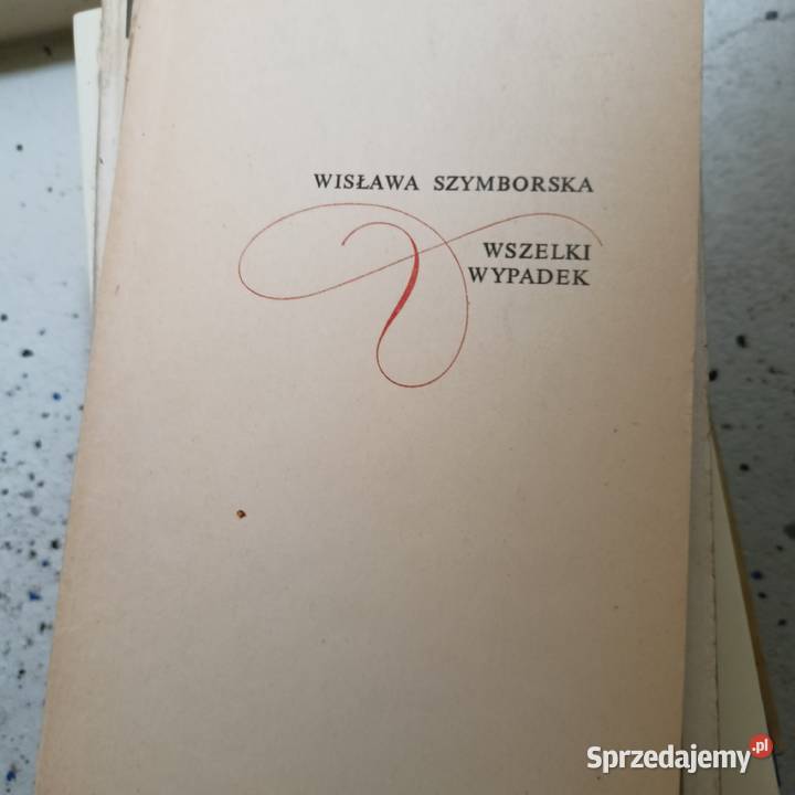 Szymborska książki Warszawa antykwariat szkolne