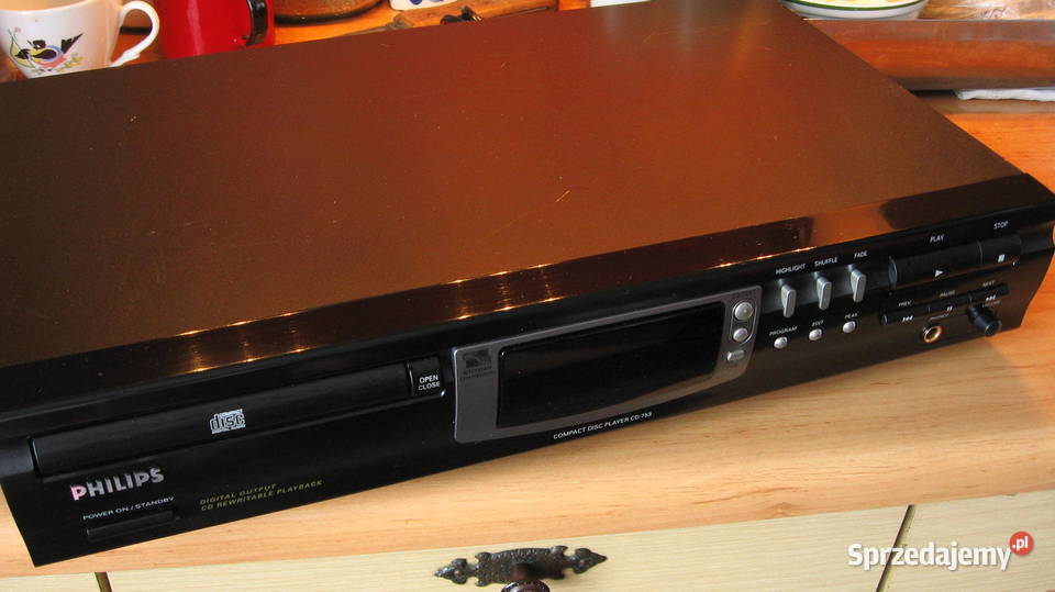 Philips CD 753 Odtwarzacz wyjście cyfroweCDRW Świebodzice