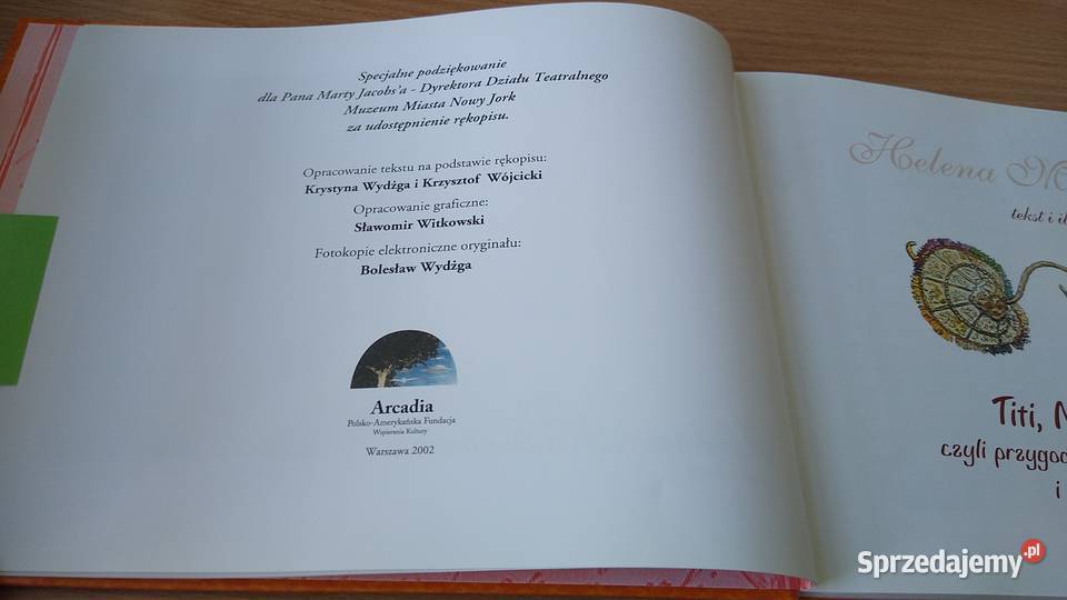 Titi Nunu i Klembolo czyli Przygody dwóch twarda Książki dla dzieci Gdańsk sprzedam