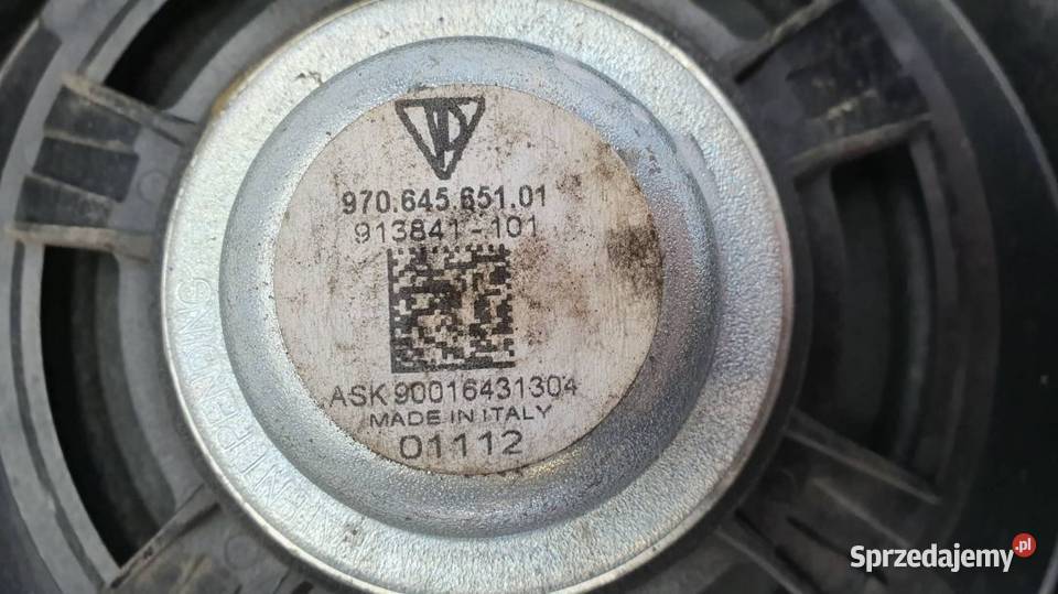 GŁOŚNIK DRZWI 97064565101 PANAMERA 970 GTS Pozostałe Lipno